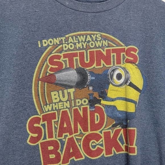 DESPICABLE Me 2 Minion Rocket graphic short sleeve basic t shirt - Picture 4 of 8